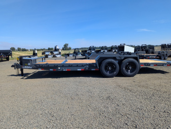 New 2026 Lamar Trailers TD 7X20/14K SPLIT Tilt Trailer