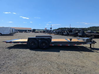 New 2026 Lamar Trailers TD 7X20/14K SPLIT Tilt Trailer