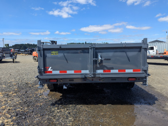 New 2025 LAMAR TRAILERS 83" x 14' - 14K Dump Trailer 24" SIDES