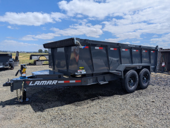 New 2026 LAMAR TRAILERS 83  x 14' - 14K Dump Trailer 36  SIDES