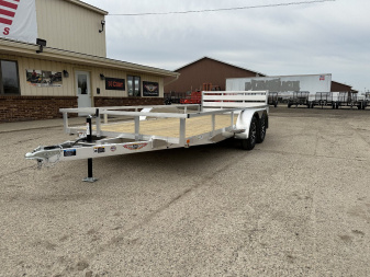 New 2025 H&H TRAILERS 82x16 7k Aluminum Landscape Trailer