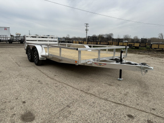 New 2025 H&H TRAILERS 82x16 7k Aluminum Landscape Trailer