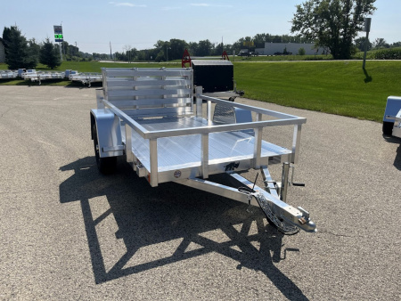 New 2026 Black Rhino 5'x8' Aluminum LSS508A w/ Bi-Fold Gate (ATV / UTV / Side by Side) Utility Trailer