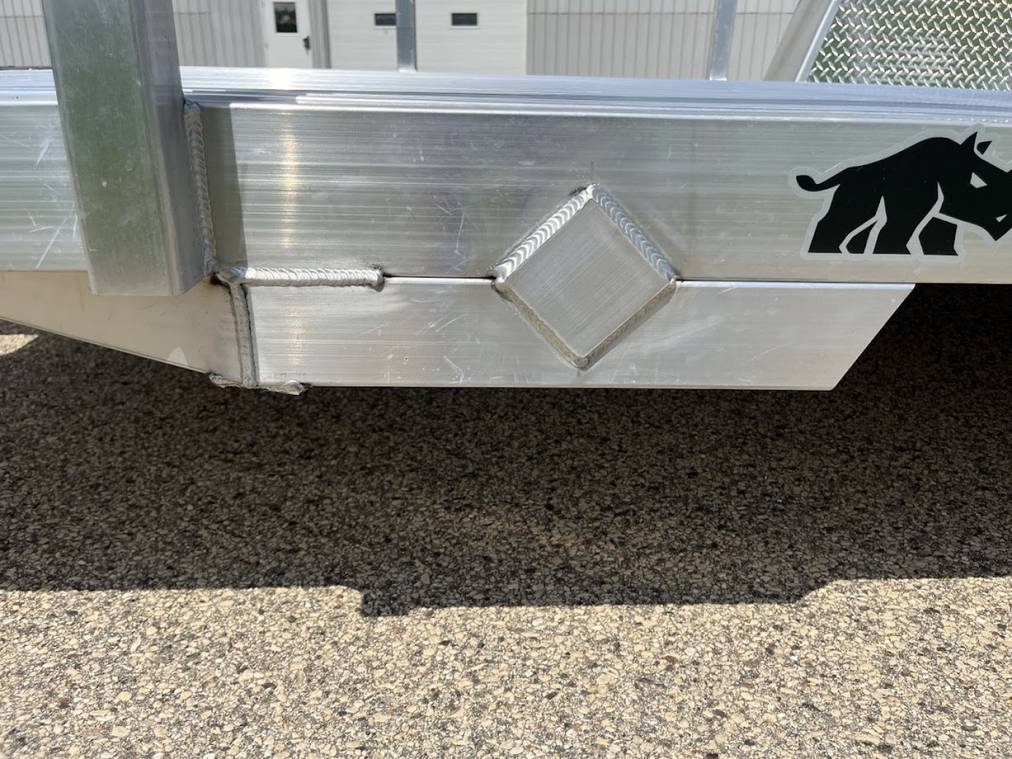 New 2026 Black Rhino Aluminum LSS612A Landscape Trailer w/ Bi-Fold Gate Landscape Trailer