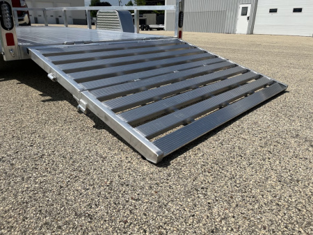 New 2026 Black Rhino Aluminum LSS612A Landscape Trailer w/ Bi-Fold Gate Landscape Trailer