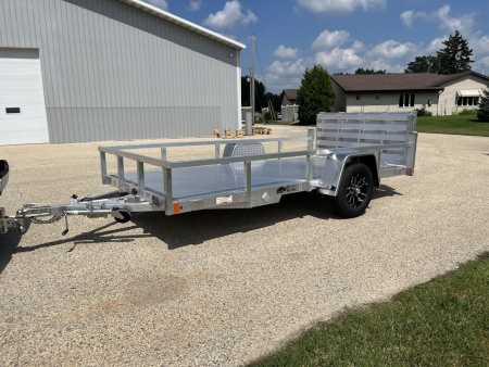 New 2026 Black Rhino Aluminum LSS612A Landscape Trailer w/ Bi-Fold Gate Landscape Trailer