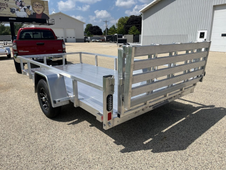 New 2026 Black Rhino Aluminum LSS612A Landscape Trailer w/ Bi-Fold Gate Landscape Trailer