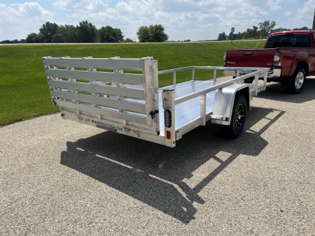 New 2026 Black Rhino Aluminum LSS612A Landscape Trailer w/ Bi-Fold Gate Landscape Trailer