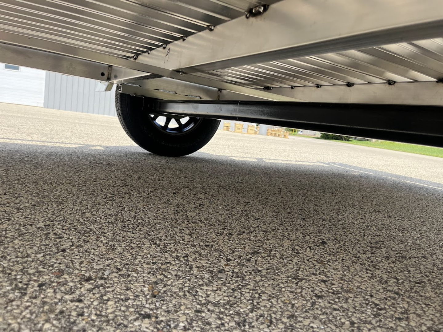 New 2026 Black Rhino Aluminum 6' x 12' LSS612A w/ Bi-Fold Gate (ATV / UTV / Side by Side) Utility Trailer