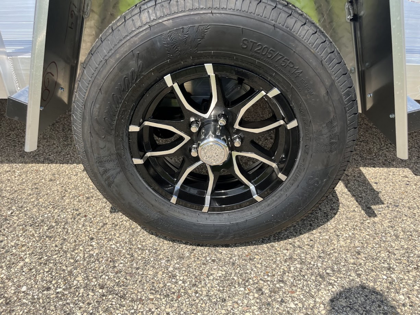 New 2026 Black Rhino Aluminum LSS612A Landscape Trailer w/ Bi-Fold Gate Landscape Trailer