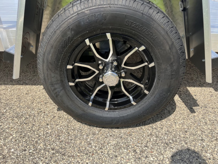 New 2026 Black Rhino Aluminum LSS612A Landscape Trailer w/ Bi-Fold Gate Landscape Trailer