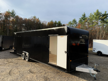 New 2025 High Country 8.5x28 + Flat Front w/ Cast Corners- Aluminum trailer /7'6 interior height/ blackout- 9990gvw