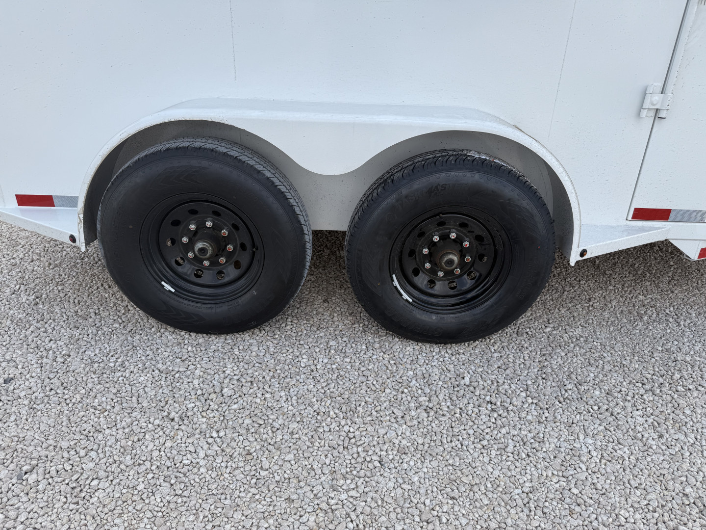 New 2025 Delco 6’x12’ BP Steel Enclosed Trailer – E6