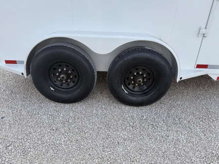 New 2025 Delco 6’x12’ BP Steel Enclosed Trailer – E6