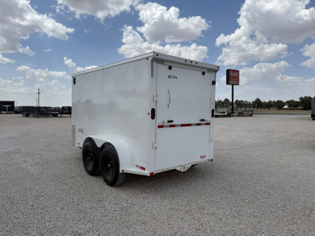New 2025 Delco 6’x12’ BP Steel Enclosed Trailer – E6