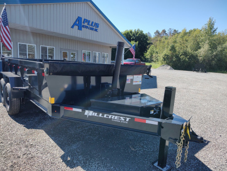 New 2026 Hillcrest Trailers 7'X14' HD 14K GVW Dump Trailer