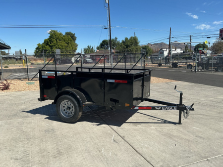 New 2025 Eagle Trailers 5x8 Falcon Lightspeed Single Axle 3K Utility Trailer