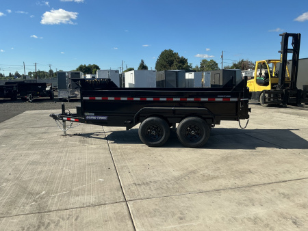 New 2025 Sure-Trac 6X12 Tandem Axle 10K Low Profile Dump Trailer
