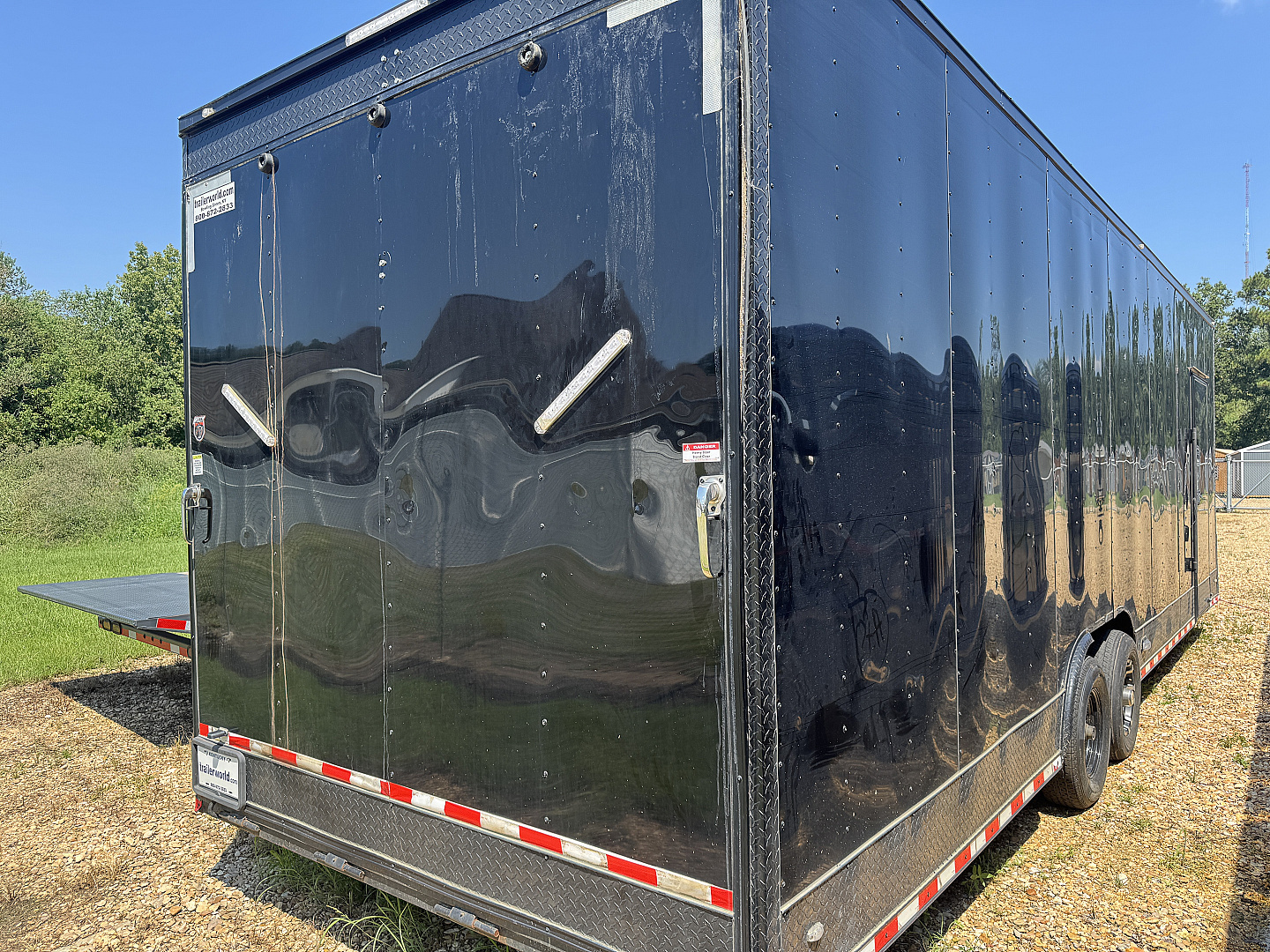 Used 2024 Freedom Trailers 8.5 x 28 Cargo / Enclosed Trailer
