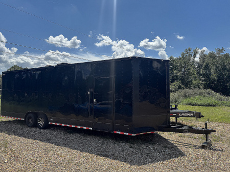 Used 2024 Freedom Trailers 8.5 x 28 Cargo / Enclosed Trailer