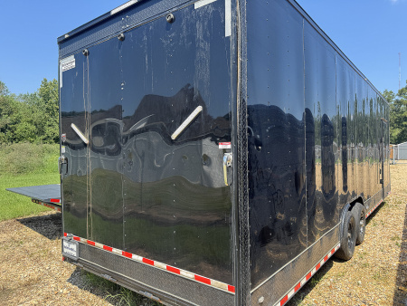 Used 2024 Freedom Trailers 8.5 x 28 Cargo / Enclosed Trailer