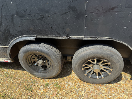 Used 2024 Freedom Trailers 8.5 x 28 Cargo / Enclosed Trailer