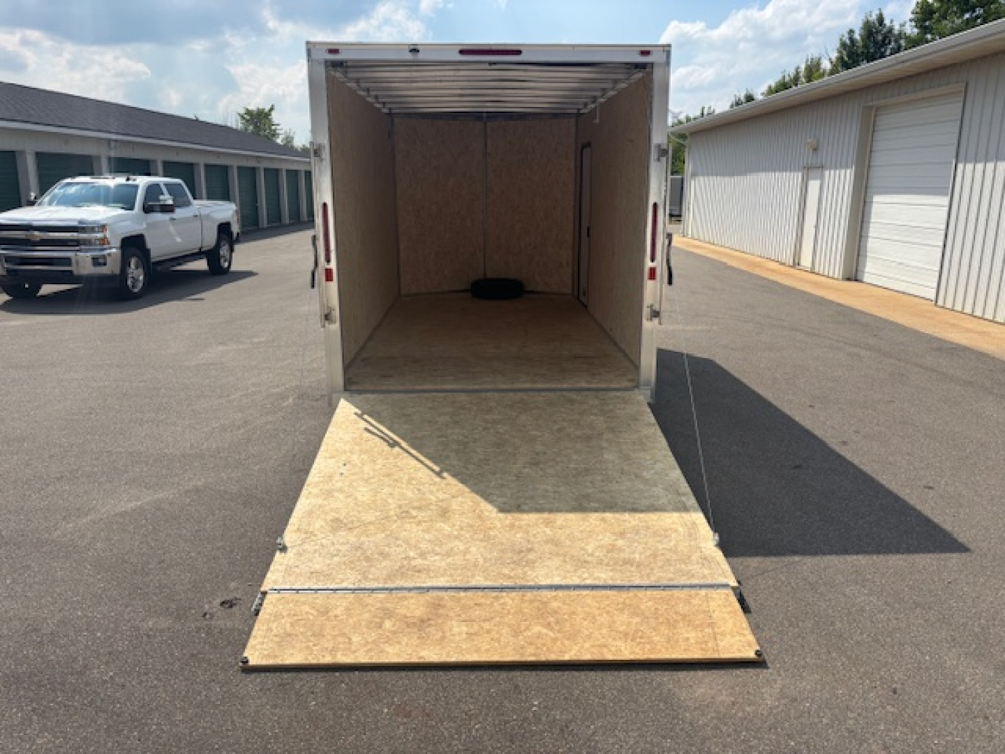 Used 2025 Legend Trailers 7.5x16 All Aluminum Enclosed Trailer
