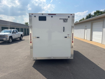 Used 2025 Legend Trailers 7.5x16 All Aluminum Enclosed Trailer
