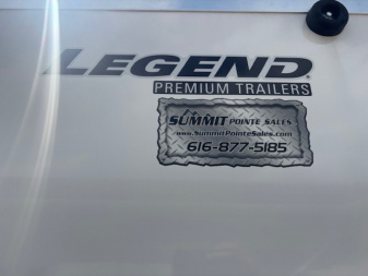 Used 2025 Legend Trailers 7.5x16 All Aluminum Enclosed Trailer