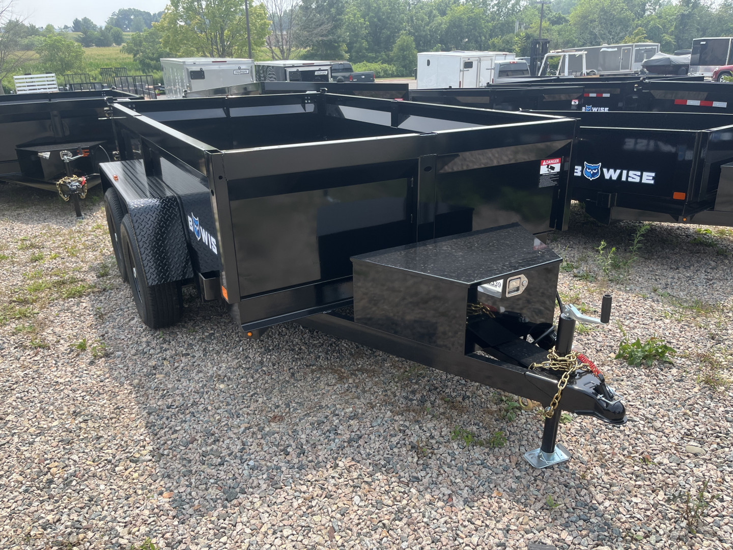 New 2026 BWISE DT610LP-LE-10 Dump Trailer Dump Trailer