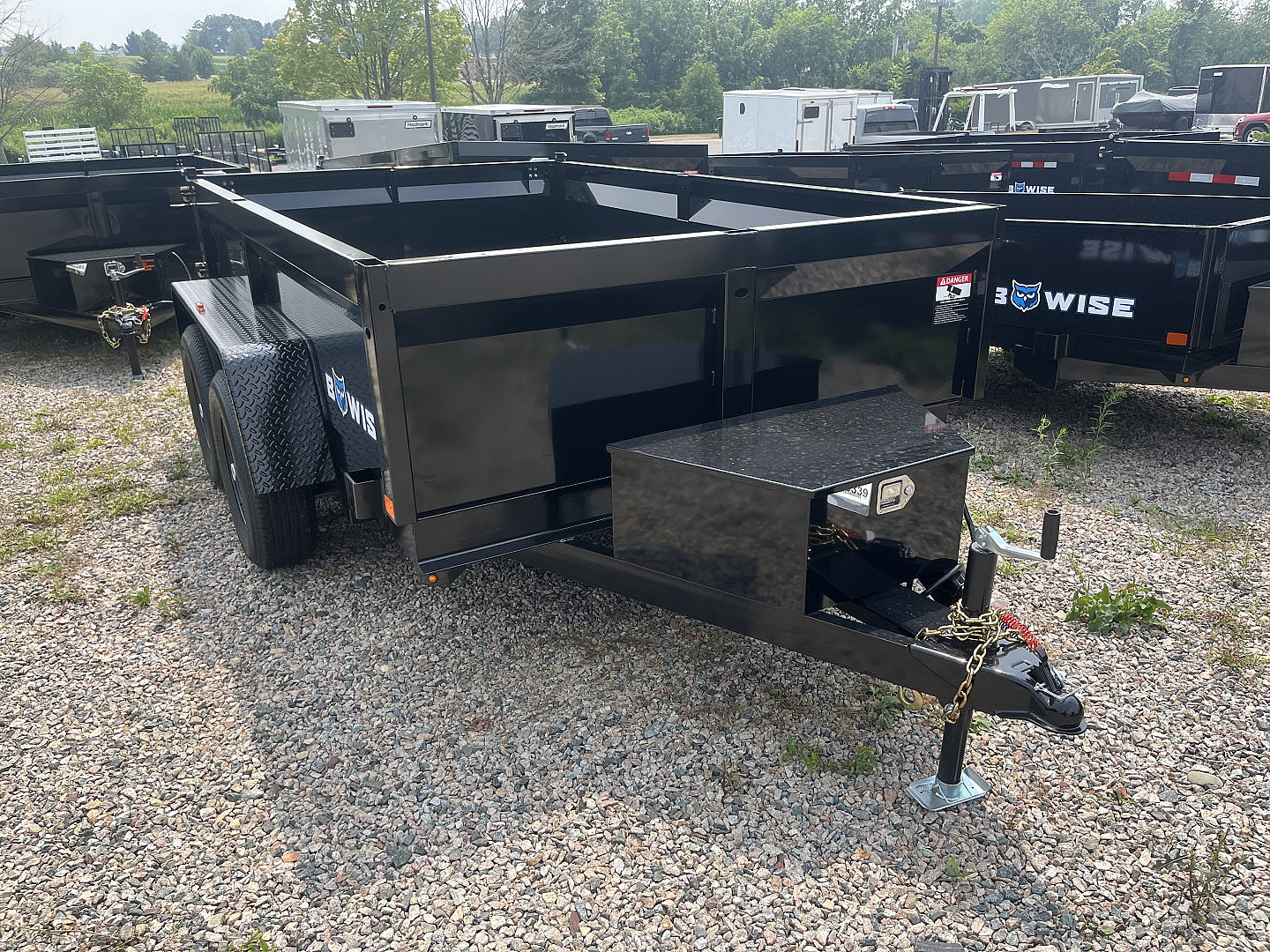New 2026 BWISE DT610LP-LE-10 Dump Trailer Dump Trailer