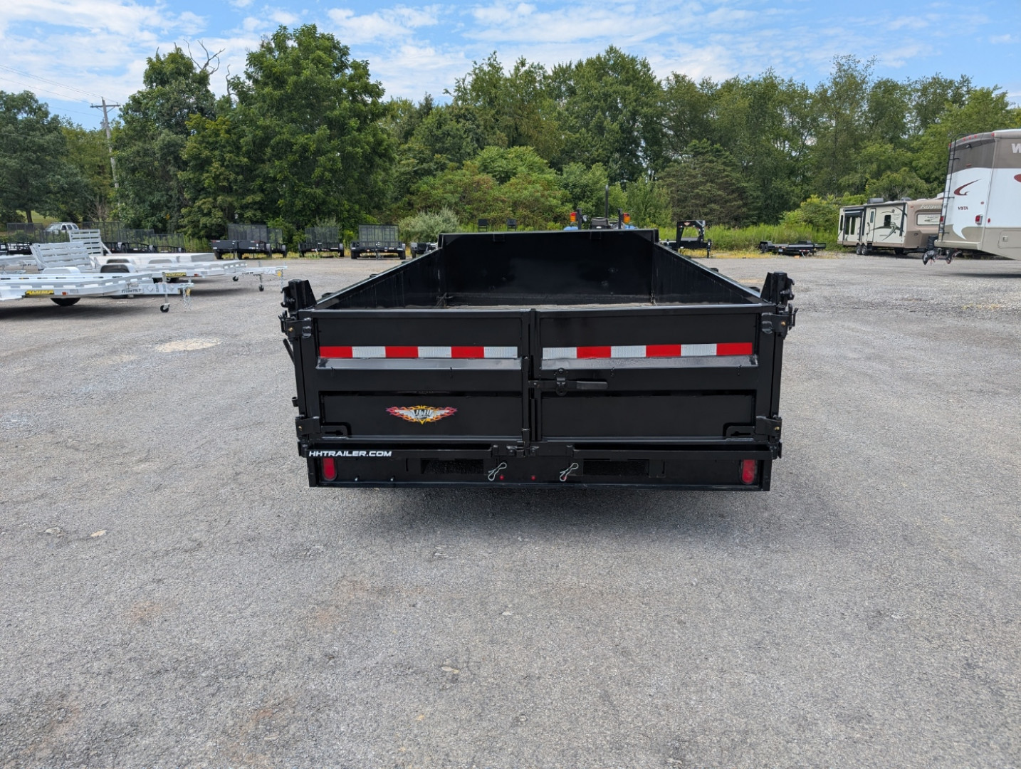 New 2025 H&H 83X14 14K Dump Trailer