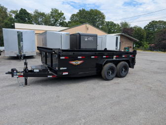 New 2025 H&H 83X14 14K Dump Trailer