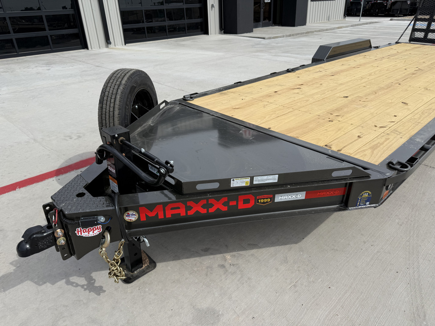 New 2026 MAXX-D 83"x22' 16k I-Beam Equipment Trailer – EHX
