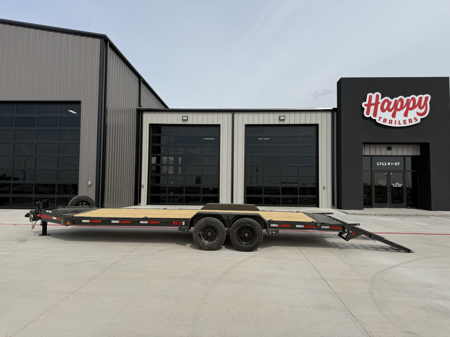 New 2026 MAXX-D 83"x22' 16k I-Beam Equipment Trailer – EHX