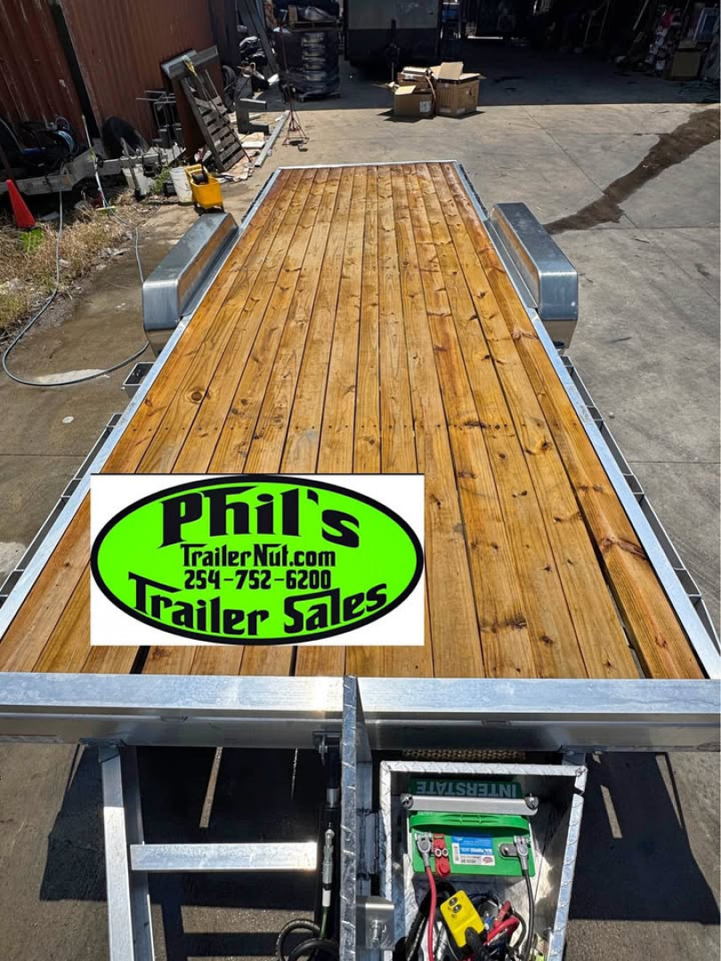 New 2025 Sure-Trac 20' ALUMINUM EQUIPMENT HAULER POWER TILT CAR HAULER Tilt Trailer