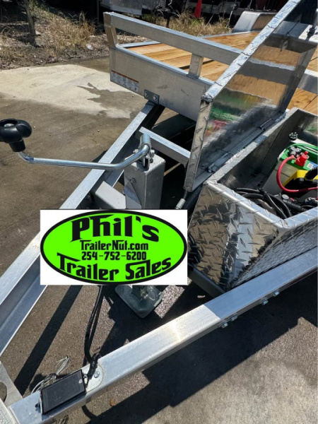 New 2025 Sure-Trac 20' ALUMINUM EQUIPMENT HAULER POWER TILT CAR HAULER Tilt Trailer