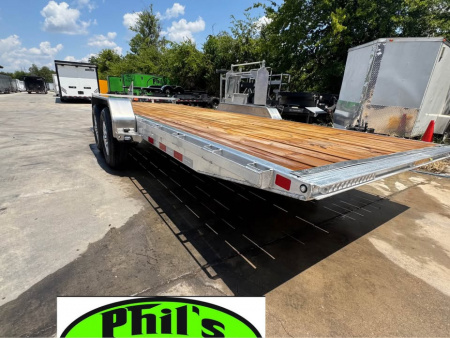 New 2025 Sure-Trac 20' ALUMINUM EQUIPMENT HAULER POWER TILT OPEN CAR HAULER Equipment Trailer ONLY 1 AVAILABLE AT THIS PRICE