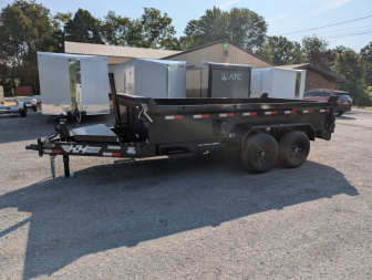 New 2025 H&H 83X14 14K Telescopic Dump Trailer