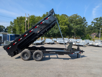 New 2025 H&H 83X14 14K Telescopic Dump Trailer