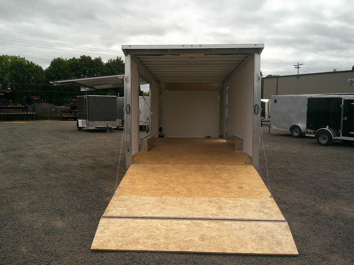 New 2025 ALCOM XPRESS 8.5X20 10K Aluminum Car Hauler Trailer