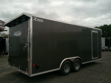 New 2025 ALCOM XPRESS 8.5X20 10K Aluminum Car Hauler Trailer