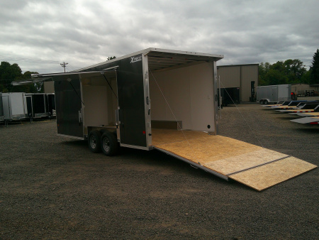 New 2025 ALCOM XPRESS 8.5X20 10K Aluminum Car Hauler Trailer