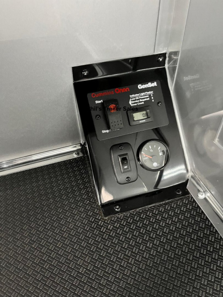 New CONTINENTAL CARGO 52' LIVING QUARTERS Car / Racing Trailer BATHROOM PACKAGE, DUAL MINI SPLIT & GENERATOR