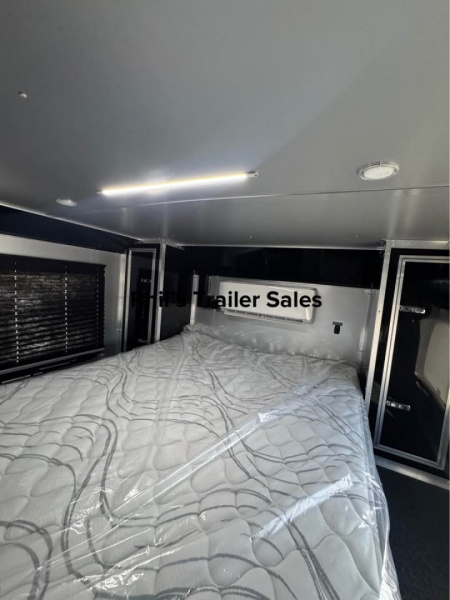 New CONTINENTAL CARGO 52' LIVING QUARTERS Car / Racing Trailer BATHROOM PACKAGE, DUAL MINI SPLIT & GENERATOR