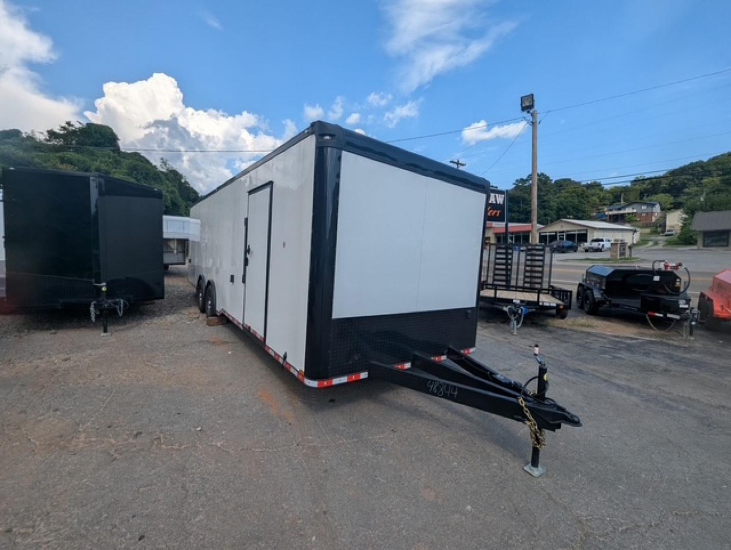 New 2026 Outlaw Trailers 8.5X28 12K Car / Racing Trailer