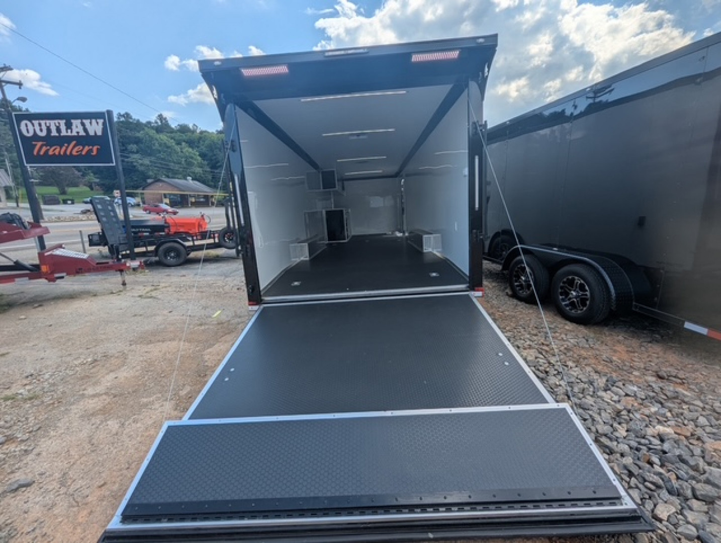 New 2026 Outlaw Trailers 8.5X28 12K Car / Racing Trailer