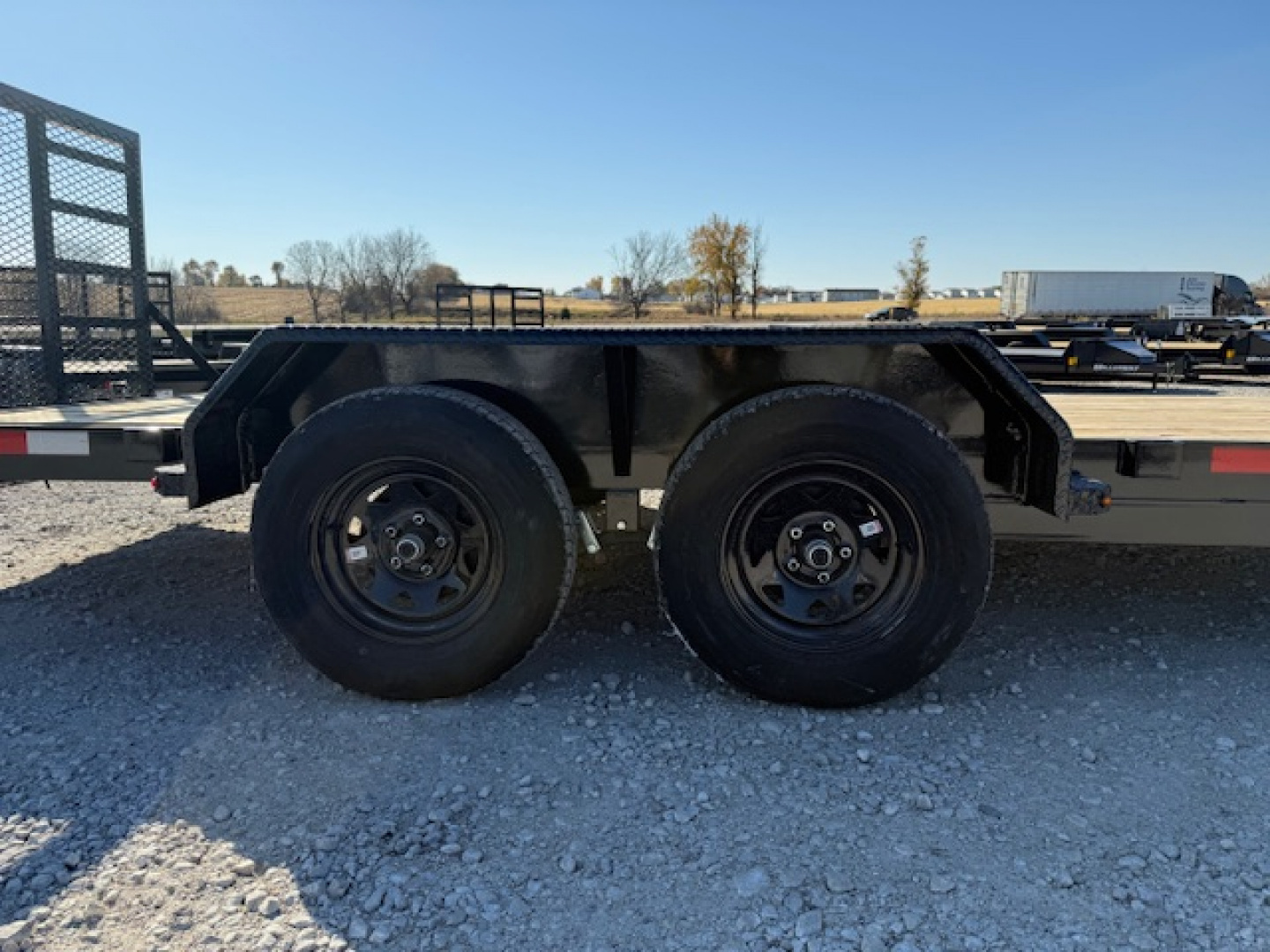 New 2026 H&H Black 82"x20' (18'+2') 7k Car Hauler Trailer