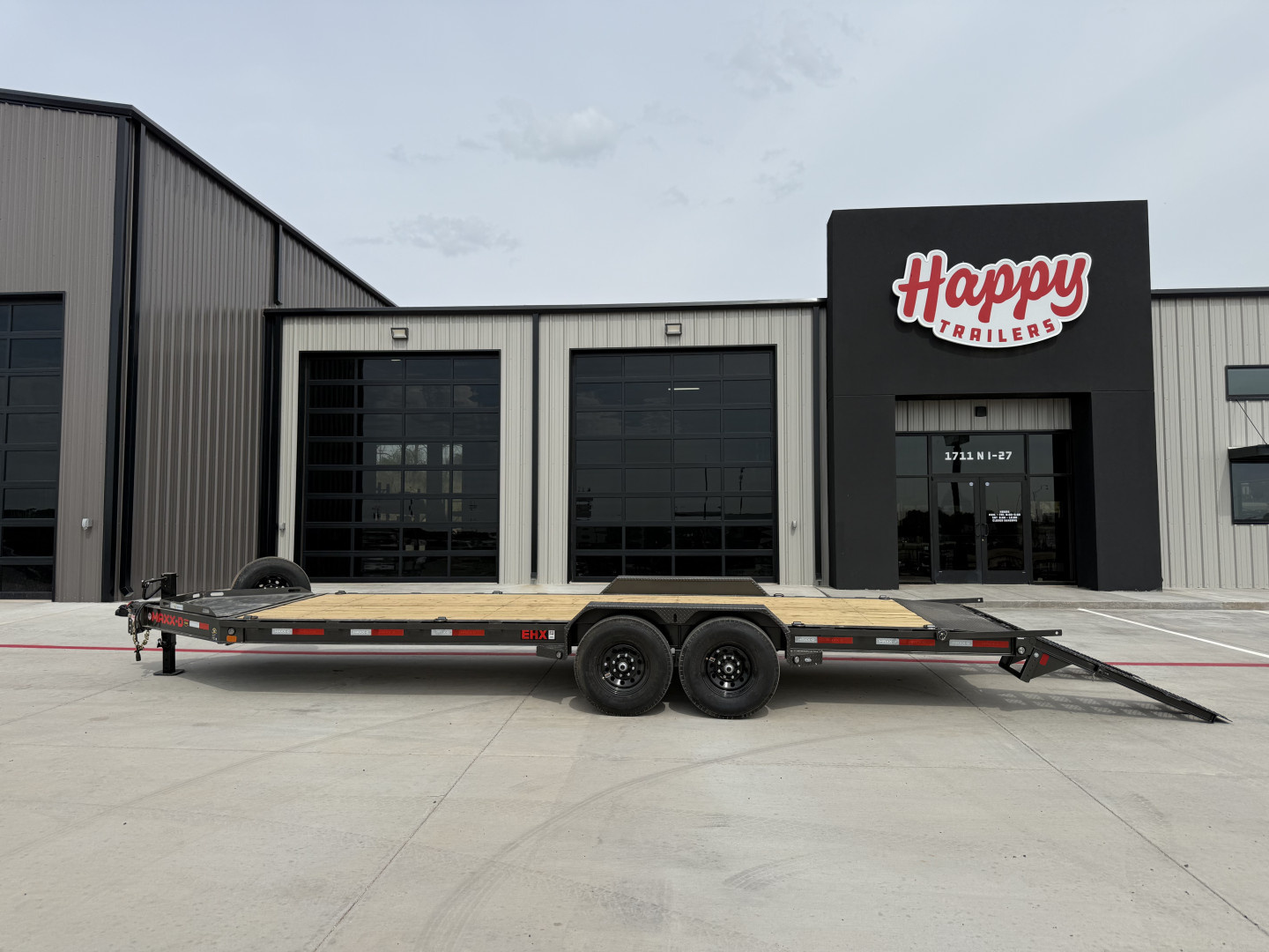 New 2026 MAXX-D 83"x22' 14k I-Beam Equipment Trailer – EHX