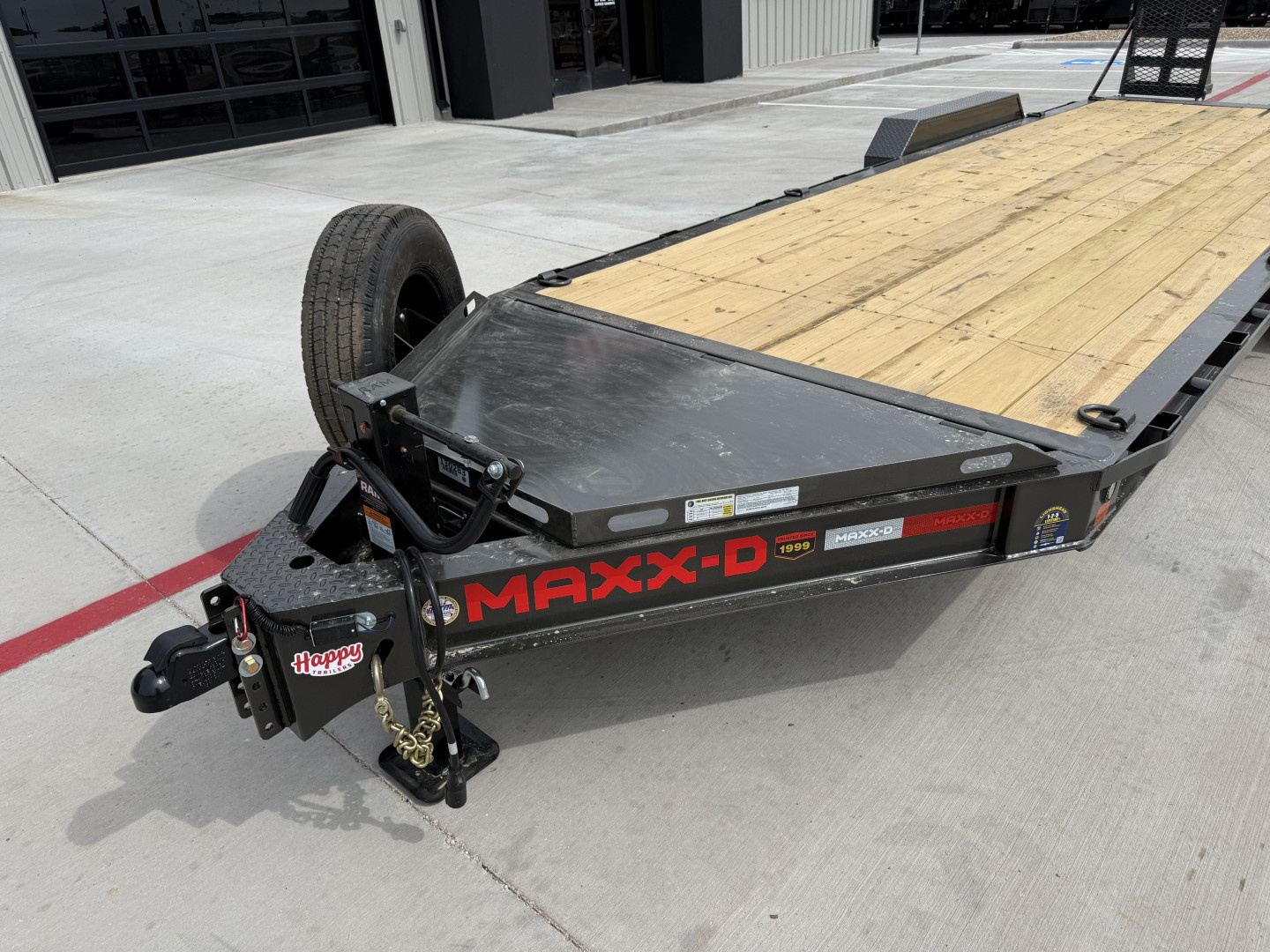 New 2026 MAXX-D 83"x22' 14k I-Beam Equipment Trailer – EHX